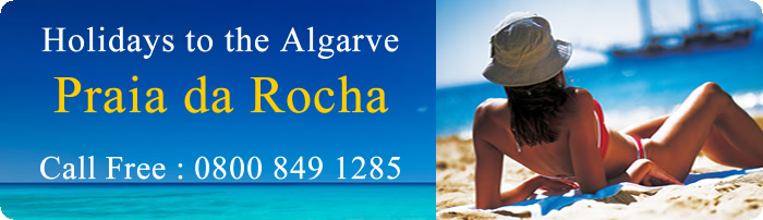 Holidays to Praia da Rocha
